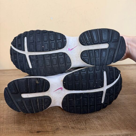 Nike Compete Running Shoes Sneakers Black Silver pink Womens Size 8.5 - Picture 6 of 7